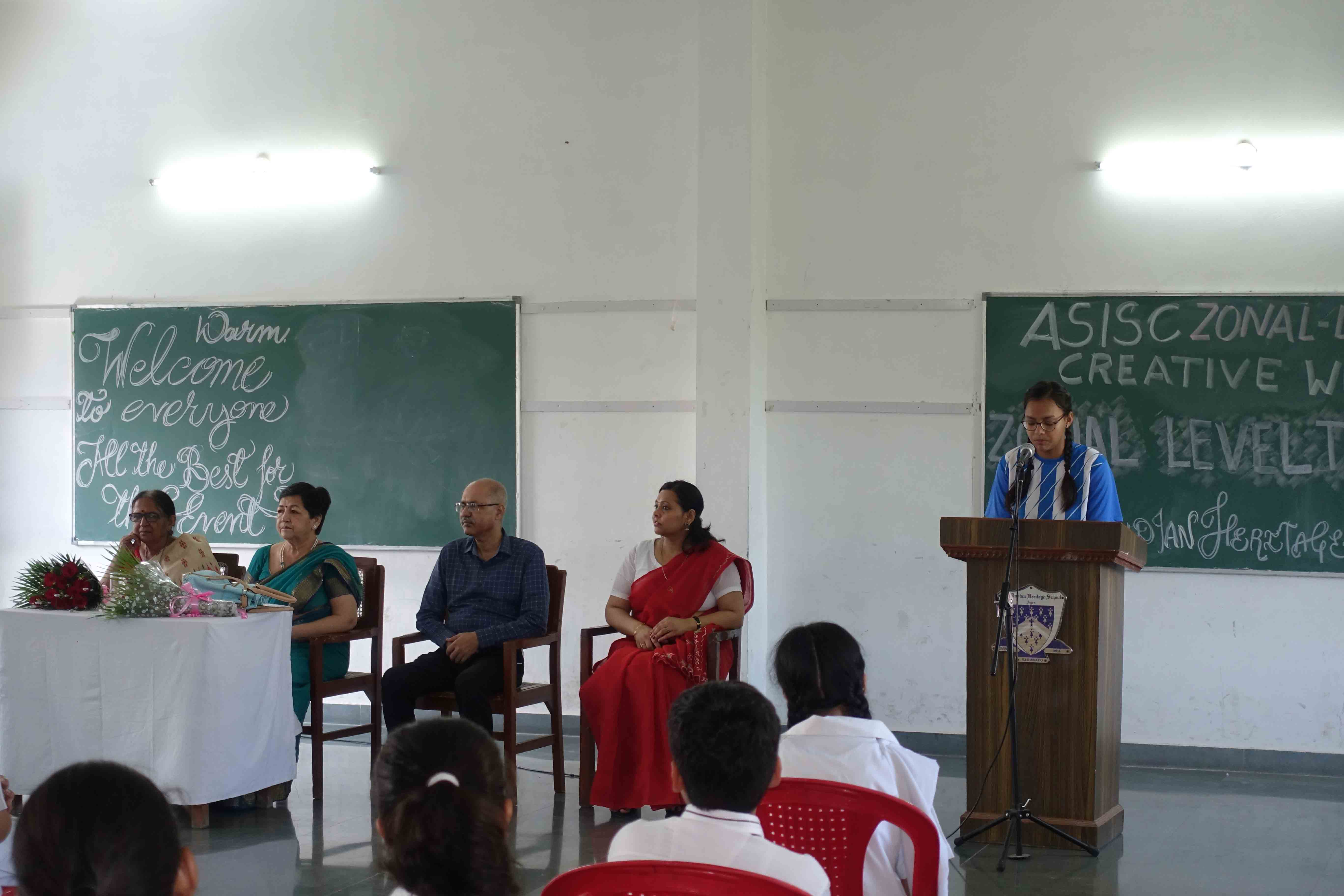 Asisc Zonal Level Creative Writing Competition